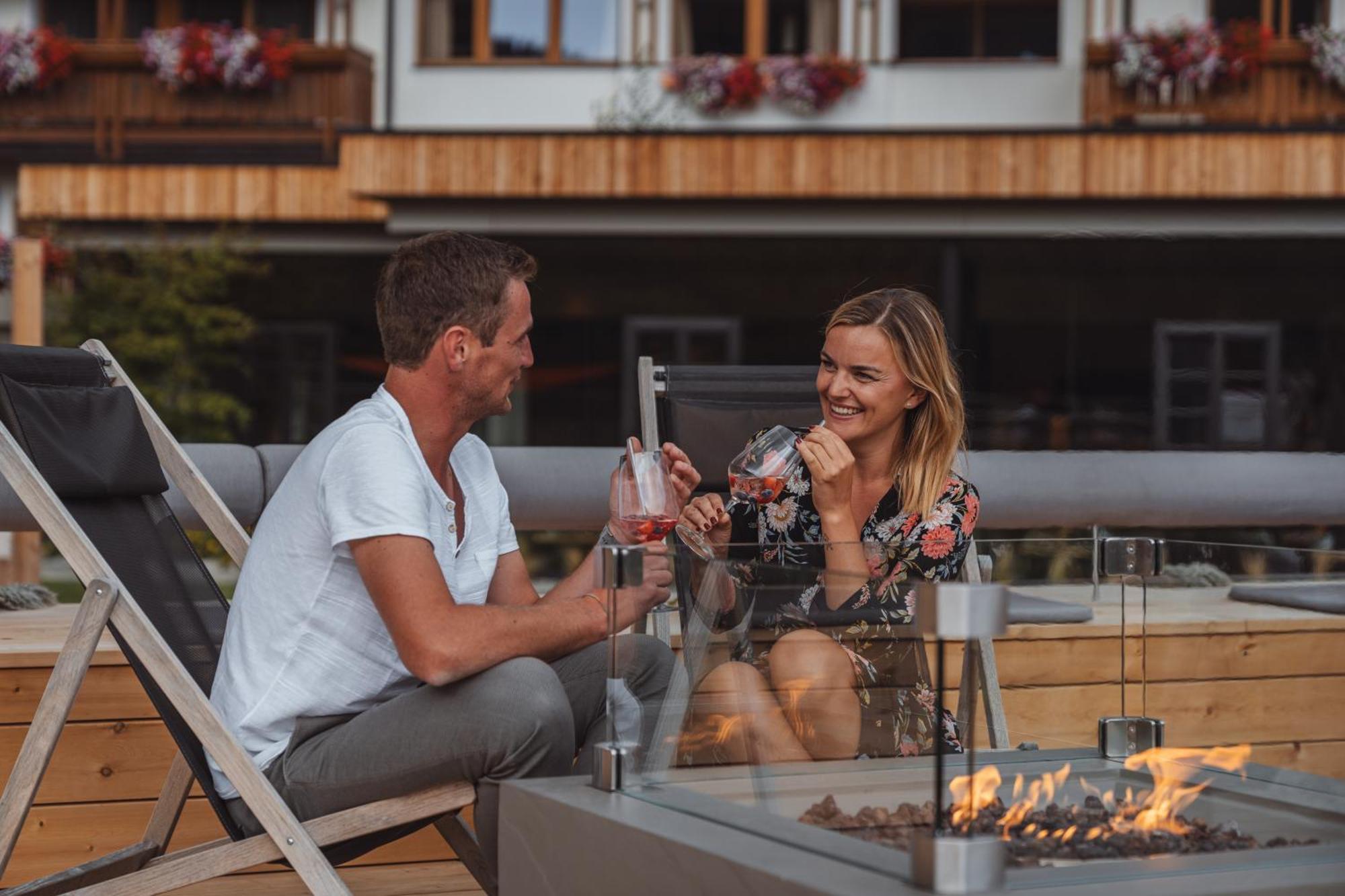 Familienhotel Huber Valles Eksteriør bilde